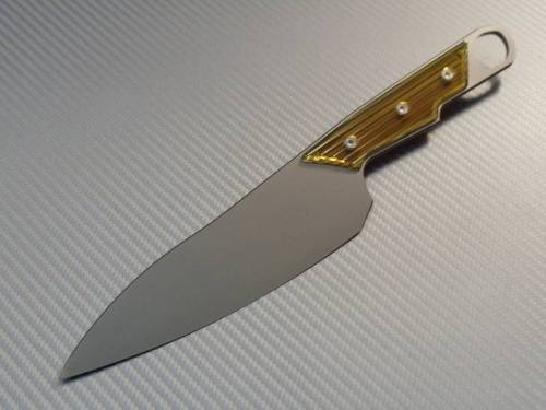 2011 Chris Reeve Нож кухонный поварской 16.5 см. фото 3